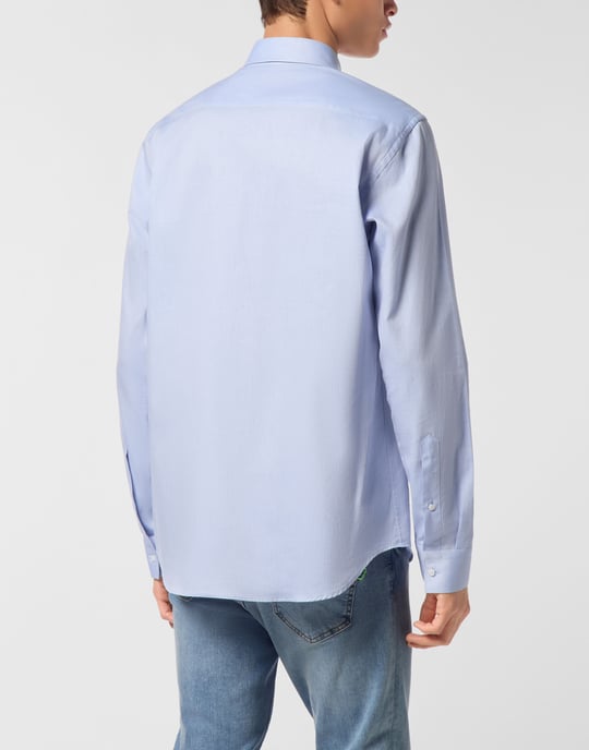Regular Fit Shirt Herringbone - Image 2