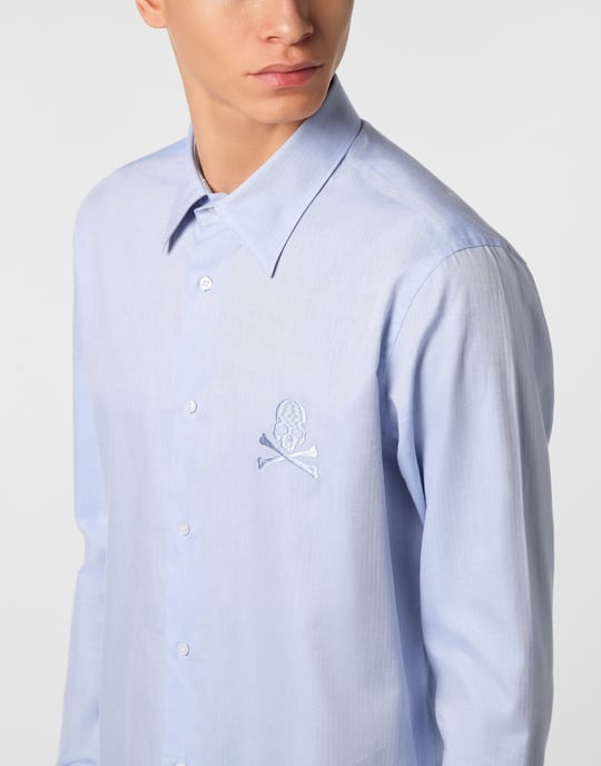 Regular Fit Shirt Herringbone - Image 4