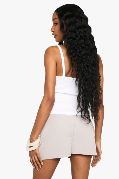 Basic Woven Mini Skort - Image 2