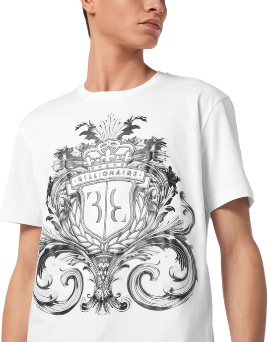 T-shirt Rund Halsad Ss Crest Barock - Image 3