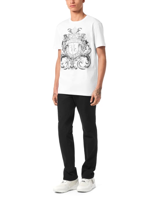 T-shirt Rund Halsad Ss Crest Barock - Image 4