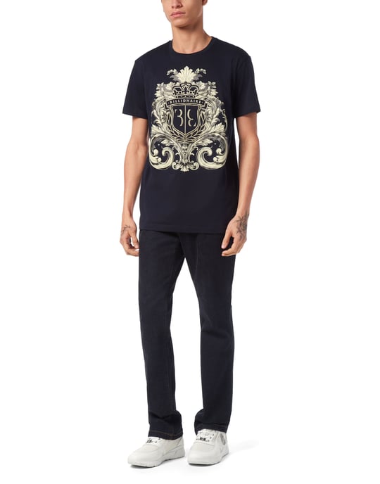 T-shirt Rund Halsad Ss Crest Barock - Image 4
