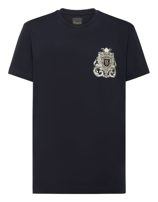 T-Shirt Round Neck Ss Crest Baroque - Image 1