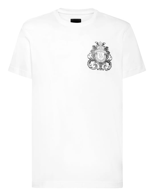 T-Shirt Round Neck Ss Crest Baroque - Image 1