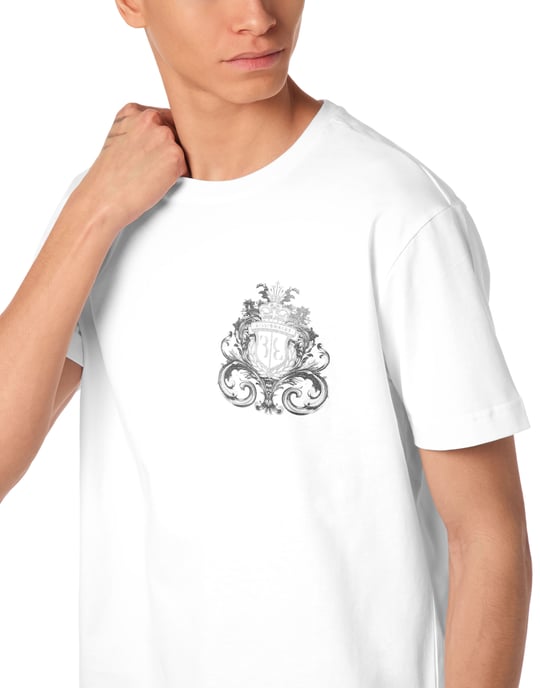 T-Shirt Round Neck Ss Crest Baroque - Image 3