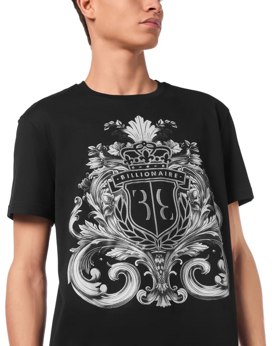 T-shirt Rund Halsad Ss Crest Barock - Image 3