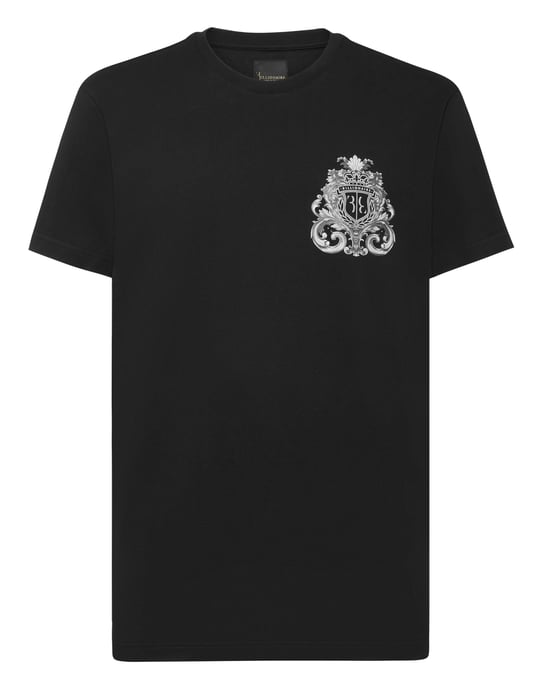 T-Shirt Round Neck Ss Crest Baroque - Image 1
