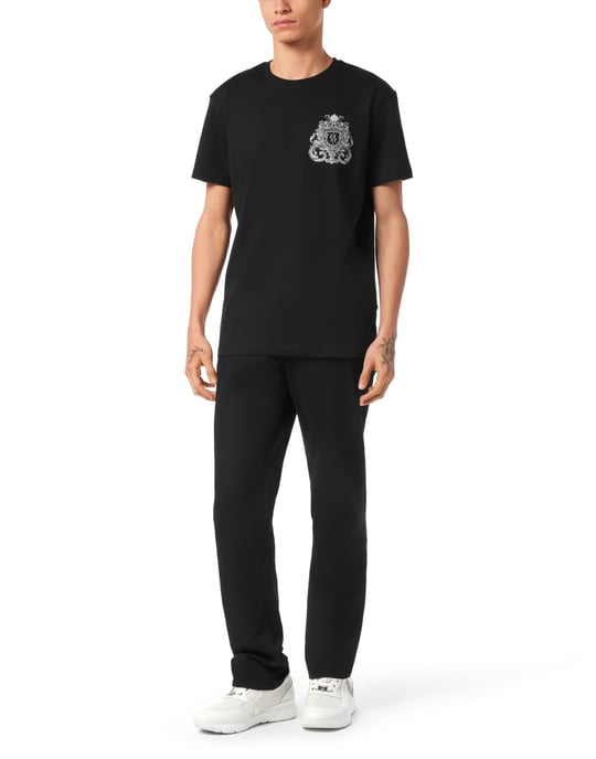 T-Shirt Round Neck Ss Crest Baroque - Image 4