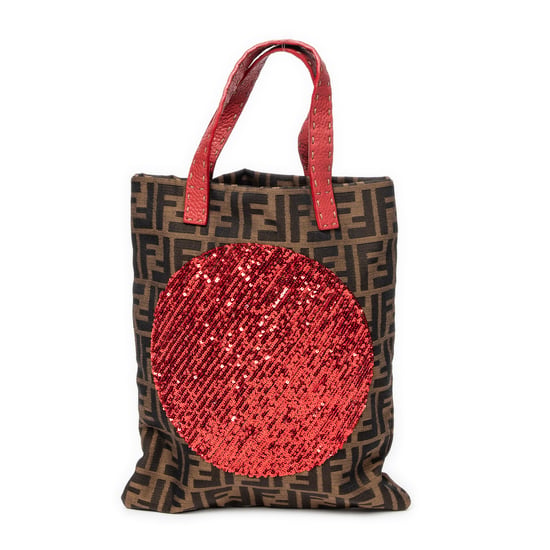 Sequins Flat Tote Handtas - Image 1