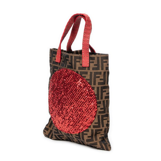Sequins Flat Tote Handtas - Image 2