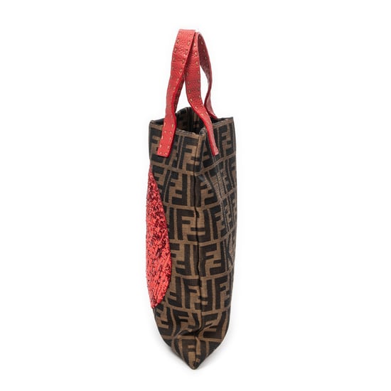 Sequins Flat Tote Handtas - Image 3