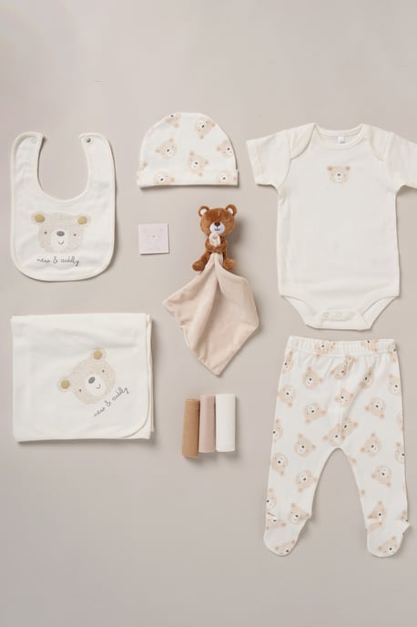 Cotton 10-Piece Baby Gift Set - Image 1
