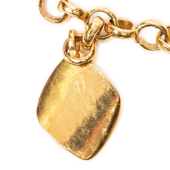 CC Medallion Pendant Chain Necklace Necklace - Image 6