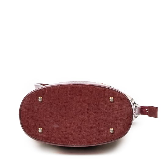 Small Bucket Zip Tote  Shoulder Bag - Image 6