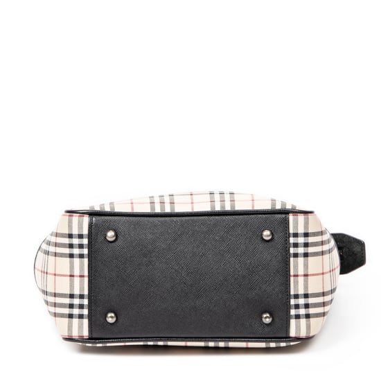 Side Pocket Zip Tote  Shoulder Bag - Image 6