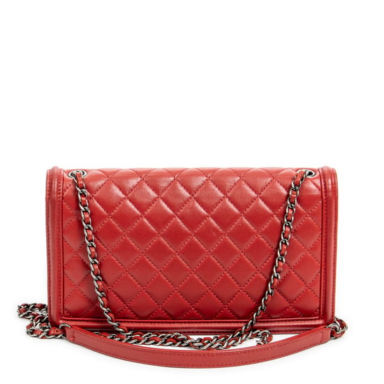 Studded Horizontal Boy Brick Flap Schoudertas - Image 5