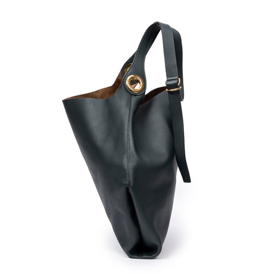 Large Eyelet Grommet Hobo Bag Shoulder Bag - Image 4