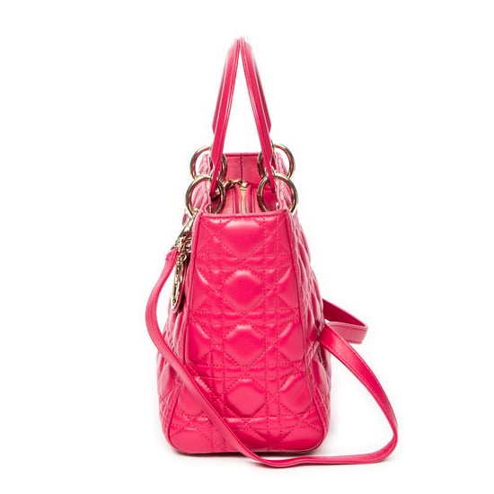Medium Lady Dior Zip  Schoudertas - Image 3