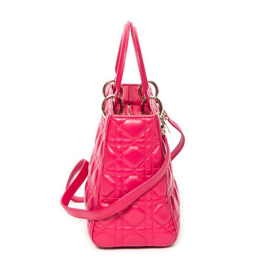 Medium Lady Dior Zip  Schoudertas - Image 4