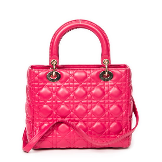 Medium Lady Dior Zip  Schoudertas - Image 5