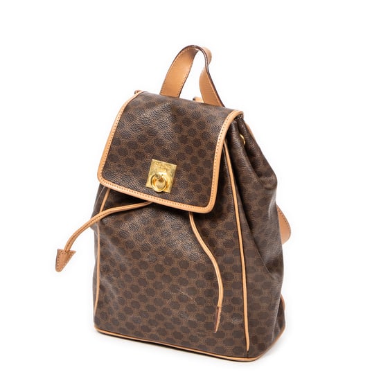 Small Flap Drawstring Backpack  Backpack - Image 2