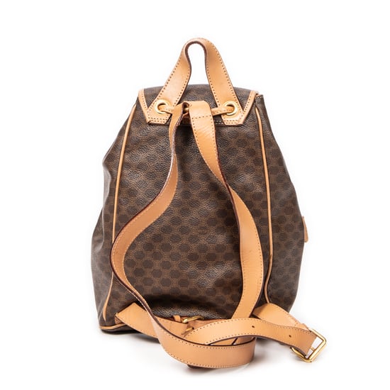 Small Flap Drawstring Backpack  Backpack - Image 5