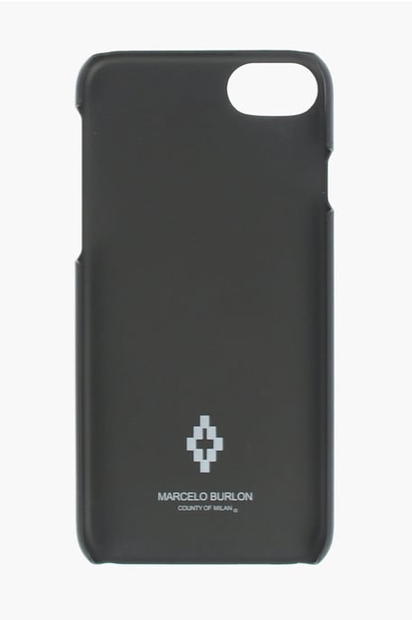 embossed printed FLAGS SIDES 7 Iphone case in Black - Image 3