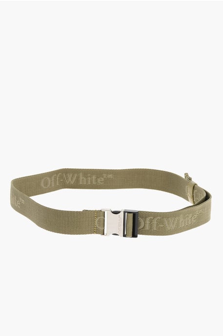 Tape Belt with Lettering Logo 35mm in Green - Image 3