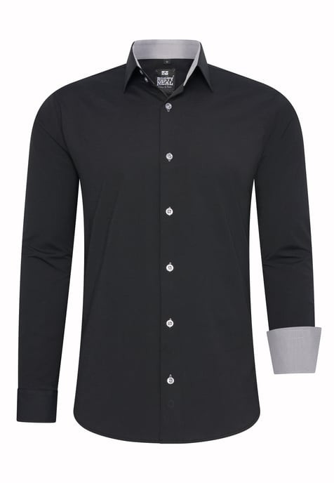 Zakelijk overhemd S - 6XL Slim Fit Premium Katoen-Stretch - Image 1