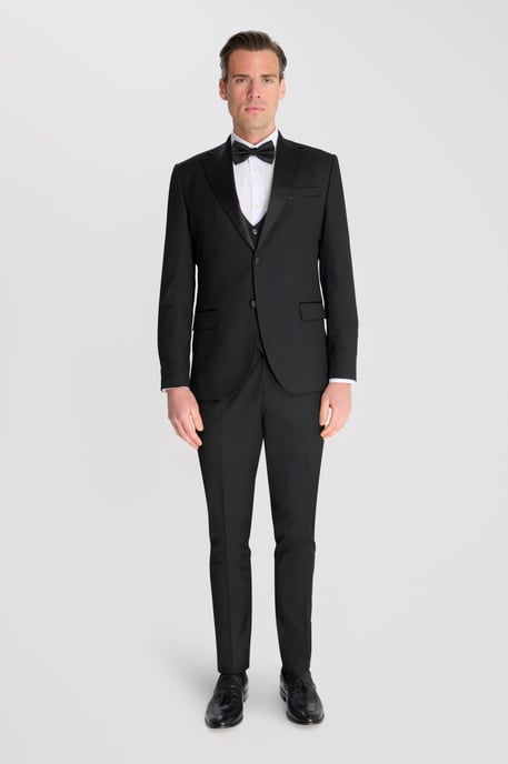 Edina 3 Piece Tuxedo Suit Set by Carter & Jones in Black - Image 1