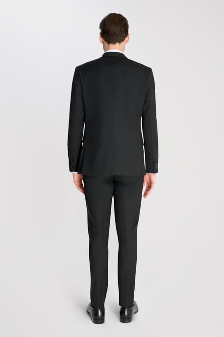 Edina 3 Piece Tuxedo Suit Set by Carter & Jones in Black - Image 2