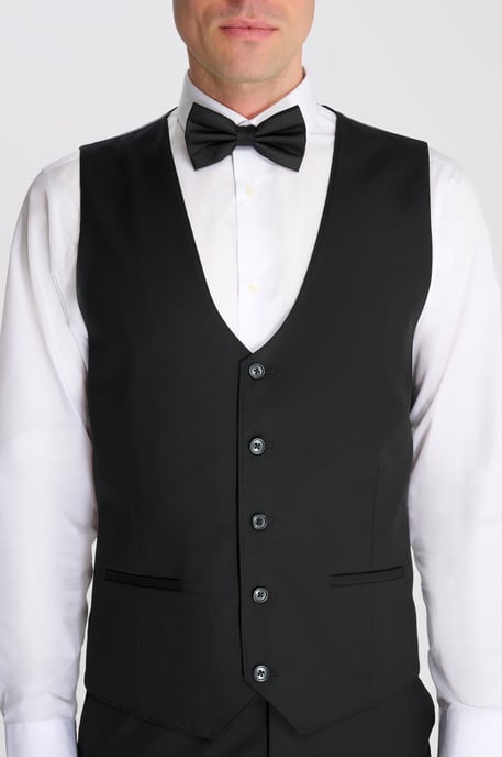 Edina 3 Piece Tuxedo Suit Set by Carter & Jones in Black - Image 3