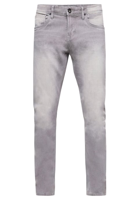 Grey Used Jeans Pants "MELVIN" Slim Fit Cotton-Stretch - Image 1