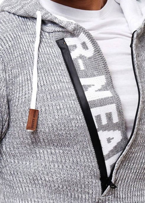 1/2 Zip Chunky Slim Fit Hoodie - Image 6