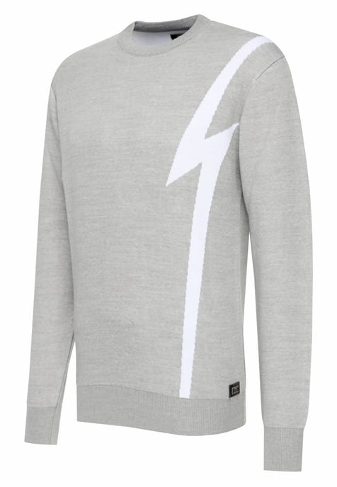 Flash gebreide trui met ronde hals - Image 2