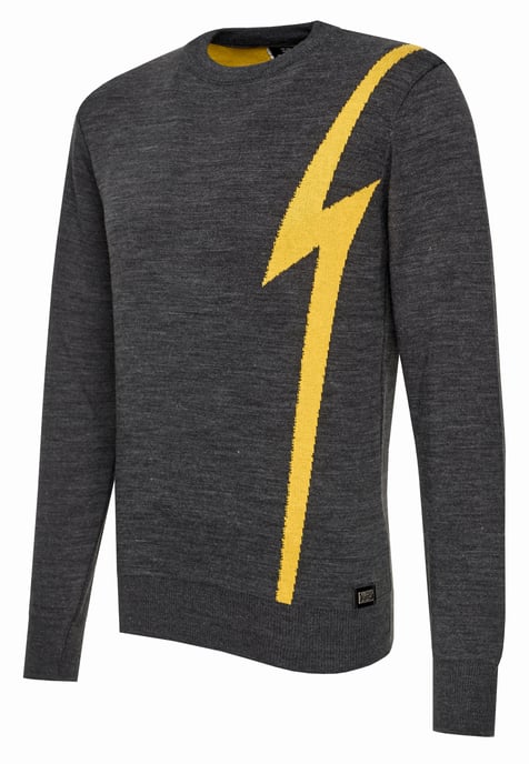 Flash gebreide trui met ronde hals - Image 2