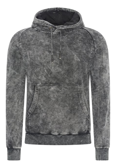 Gewassen hoodie met een used look - Image 1
