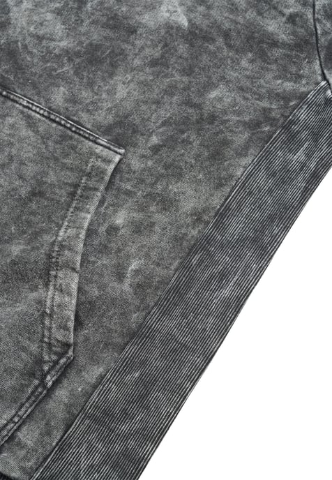 Gewassen hoodie met een used look - Image 5