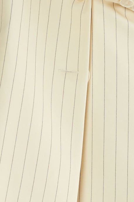 Butter Pinstripe Tailored Blazer - Image 4