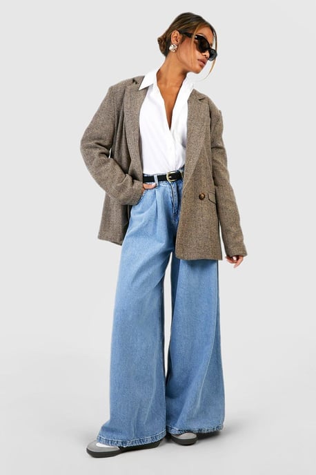 Boohoo Basics Oversized Cotton Poplin Shirt - Image 5