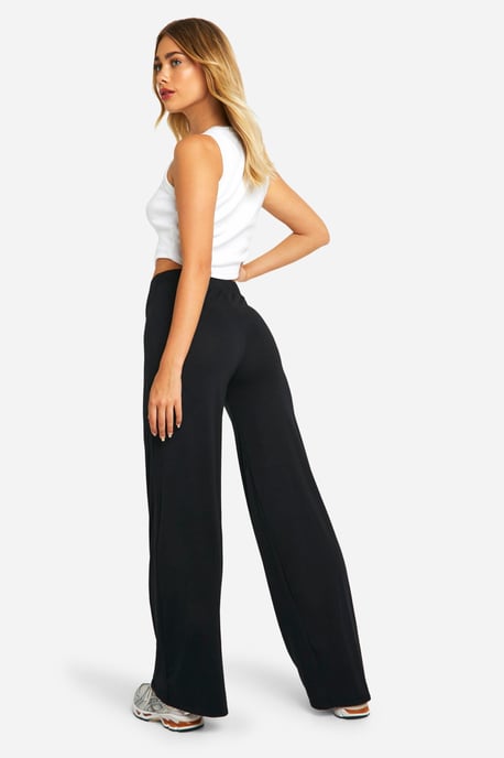 Everyday Jersey Wide Leg Trouser - Image 2