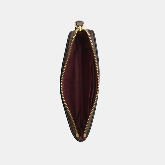 Pebbled Leather Corner Zip Bag - Image 2