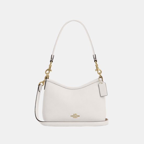 Laurel Small Shoulder Bag in Lux Pebble Leather - Image 1