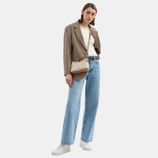 Laurel Small Shoulder Bag in Signature Canvas - Image 4