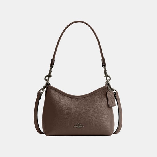 Laurel Small Shoulder Bag in Lux Pebble Leather - Image 1