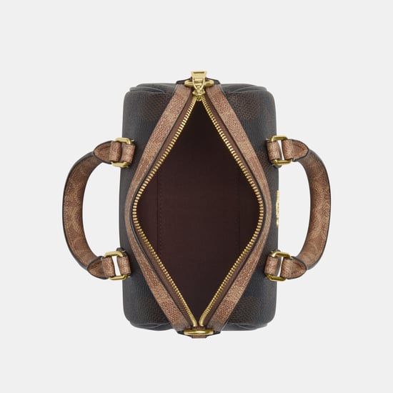 Mini Rowan Crossbody in Blocked Maxi Signature Canvas - Image 3