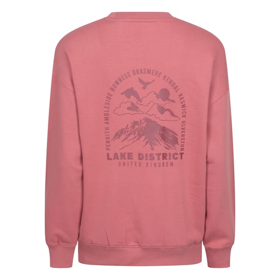 Mountain Warehouse Dames Lake District Graphic Sweatshirt (Licht Roze) - Image 2