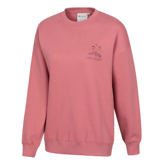 Mountain Warehouse Dames Lake District Graphic Sweatshirt (Licht Roze) - Image 4