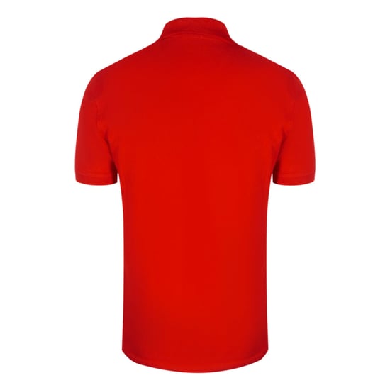 Diesel Klein Driehoekig Logo Rood Poloshirt - Image 2