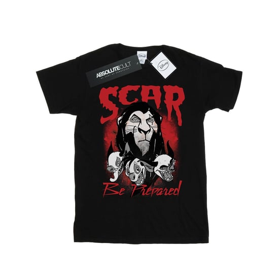 Disney Heren The Lion King Scar Wees Voorbereid T-Shirt (Zwart) - Image 1